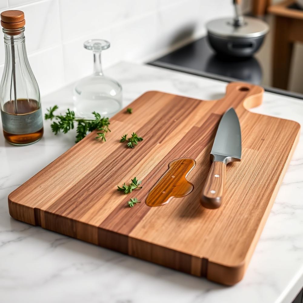 Solid Oak Cutting Board