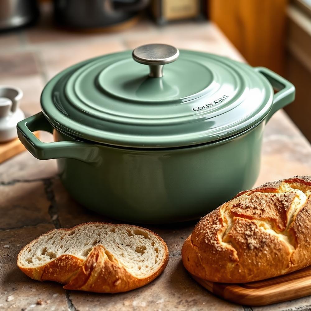 Enamel Dutch Oven — Sage